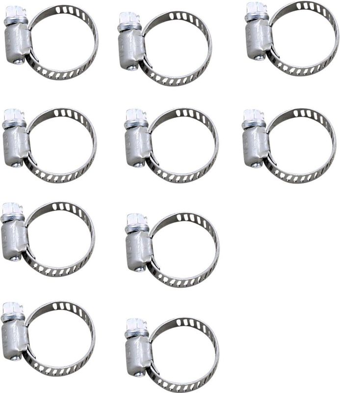 Klammer Drag Specialties Mini-Clamps rostfri (10-pack)
