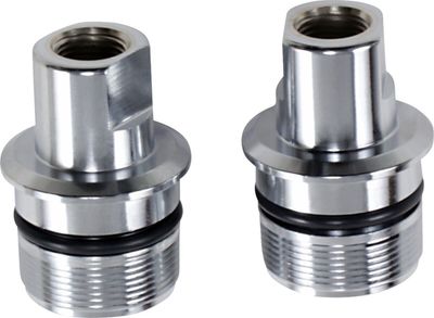 Gaffelrör Drag Specialties Caps krom H-D 77-13