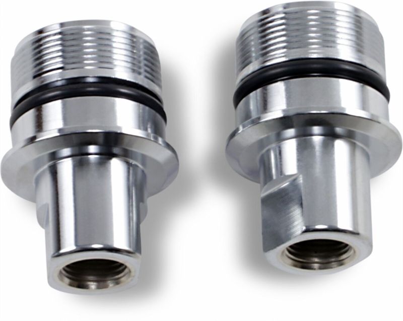 Gaffelrör Drag Specialties Caps krom H-D 77-13