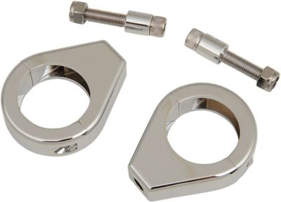 Klamrar framgaffel Drag Specialties Turn Dyna 99-01 krom