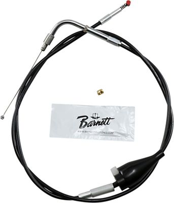 Returvajer gashandtag Barnett Idle/cruise Control svart vinyl överstorlek Touring 02-06