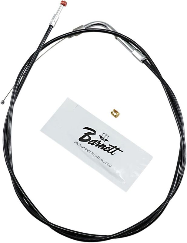 Returvajer gashandtag Barnett svart vinyl överstorlek Touring 96-07