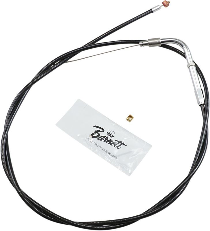 Returvajer gashandtag Barnett svart vinyl överstorlek Touring 96-01