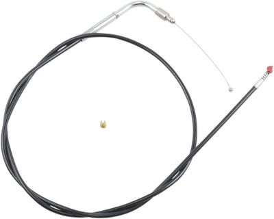 Returvajer gashandtag Barnett Idle Fxsts svart vinyl överstorlek Softail 96-06