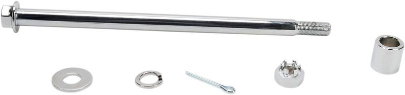 Hjulaxelsats bak Drag Specialties krom FXR 82-94
