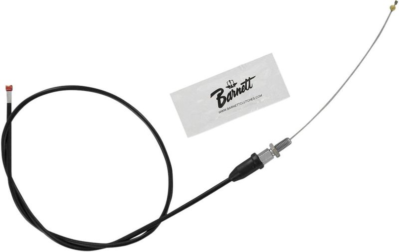 Returvajer gashandtag Barnett C.v.thro 96-02 svart vinyl Buell 96-98