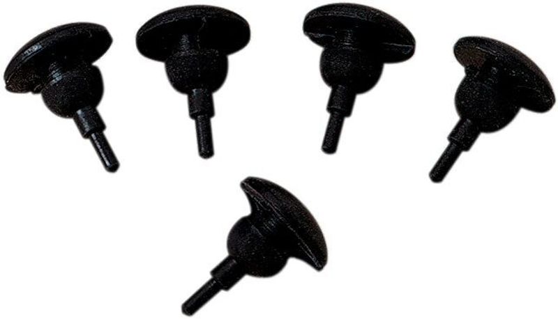 Gummistopp sidostöd Drag Specialties H-D 85-06 (5-pack)