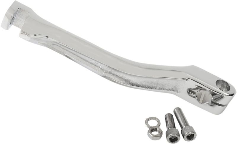 Kickarm stroker Drag Specialties 10,25" smidd krom Harley-Davidson före 77