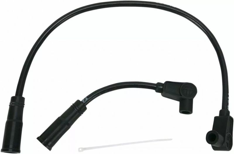 Kabelsats tändstift Sumax Custom-Fit Softail 00-17, Dyna 99-17 svart