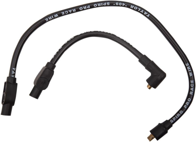 Kabelsats tändstift Sumax 409 Custom-Fit svart Touring 80-98, Sportster 86-03