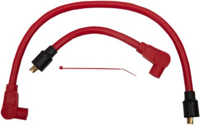 Kabelsats tändstift Sumax 409 Custom-Fit röd H-D 65-99