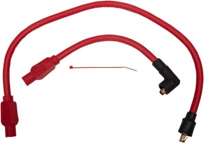 Kabelsats tändstift Sumax 409 Custom-Fit röd Touring 80-98, Sportster 86-03