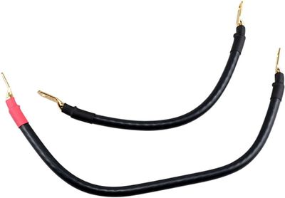 Batterikabelsats Terry Components svart XL Sportster 81-03