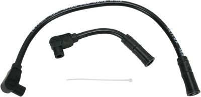 Kabelsats tändstift Sumax 409 Custom-Fit svart Softail 00-17, Dyna 99-17