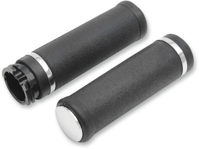 Handtag Drag Specialties Accent Rings Caps Hotop gummi slät H-D 72-15
