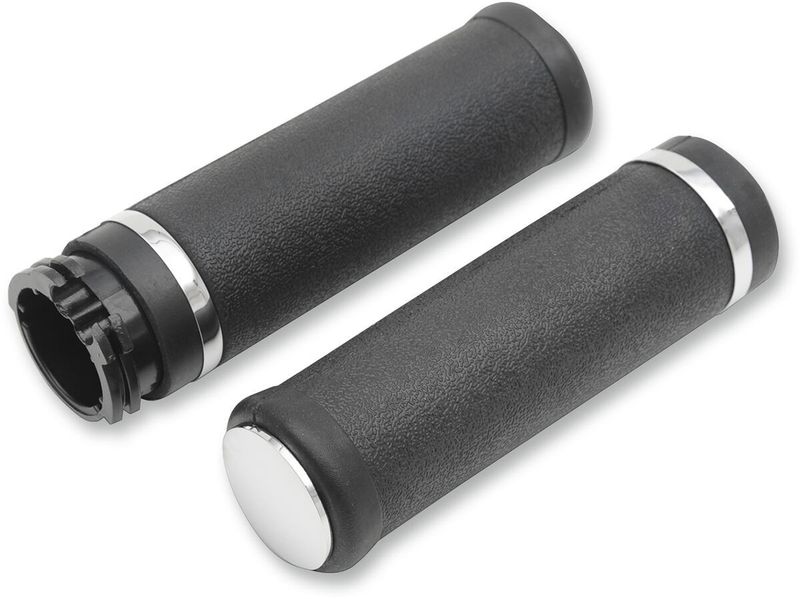 Handtag Drag Specialties Accent Rings Caps Hotop gummi slät H-D 72-15