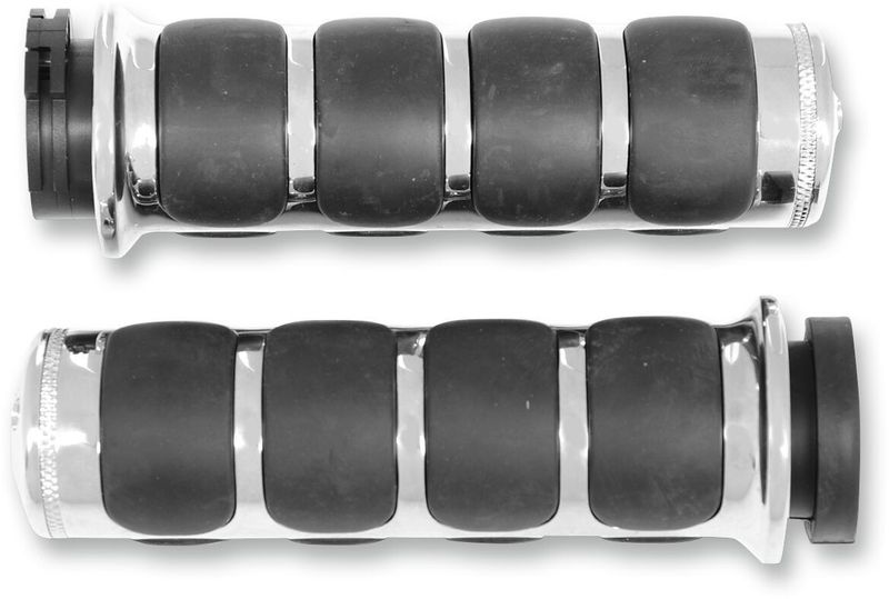 Handtag Kuryakyn ISO-Grips dubbel H-D 82-22 krom