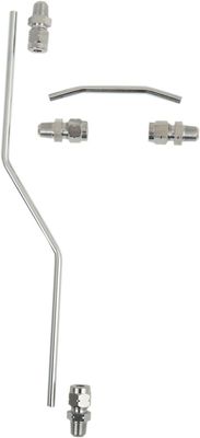 Oljeslang Drag Specialties Rocker krom H-D 66-84