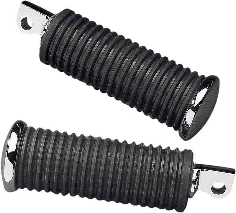 Fotpinnar Drag Specialties Vibration-Absorbing gummi