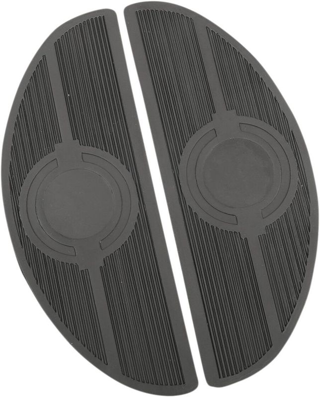 Fotplattor Drag Specialties FL FLST-Panhead gummi Touring 74-76