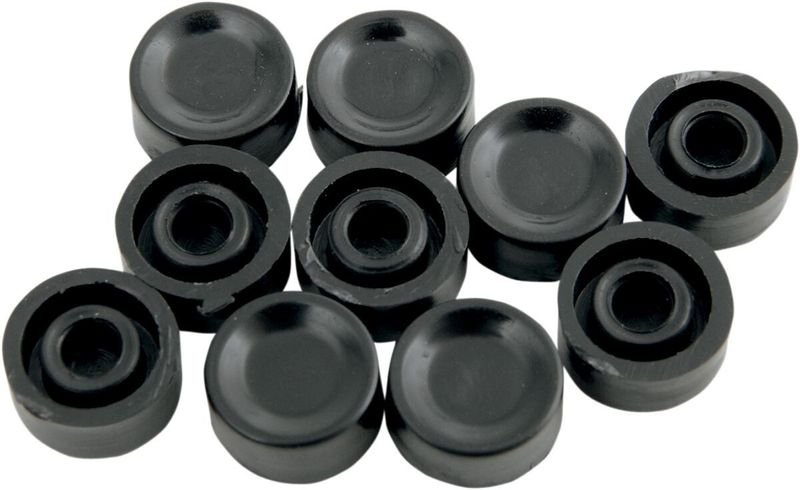 Knappar styrströmbrytare Drag Specialties svart kort start/signalhorn Sportster 79-81 (10-pack)