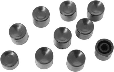 Knappar styrströmbrytare Drag Specialties svart lång blinkers Sportster 79-81 (10-pack)
