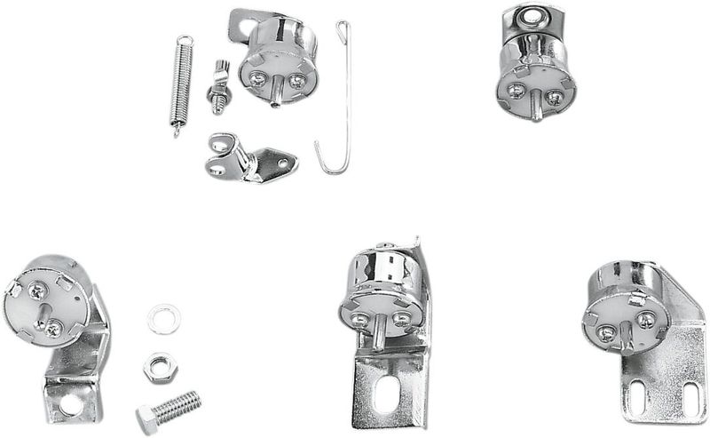 Bromsljuskontakt Drag Specialties krom FL 39-70