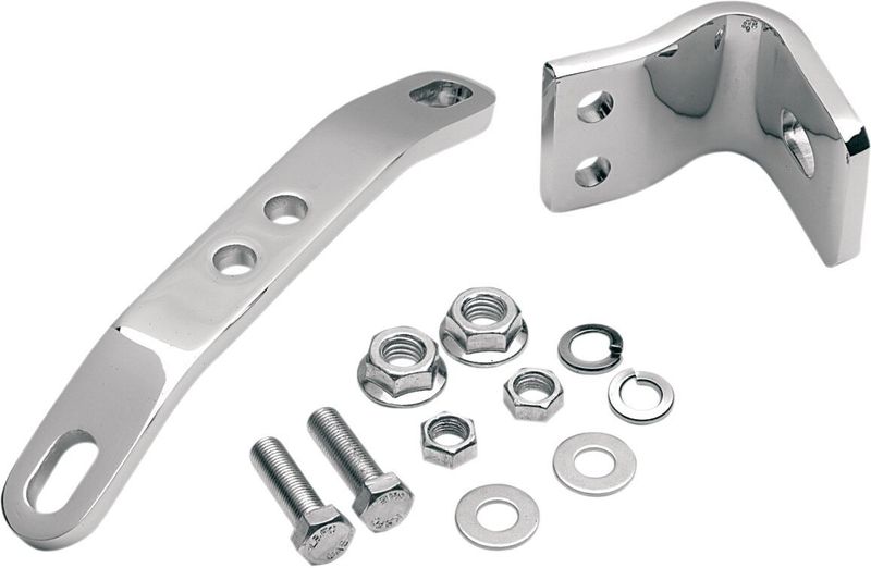 Fästen Drag Specialties kraftig krom H-D 48-84