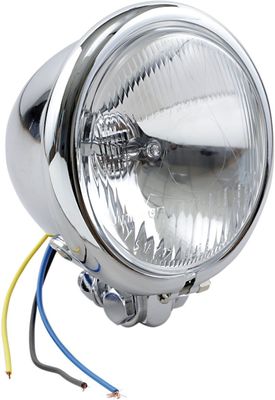 Extraljus Drag Specialties Early-style 4-1/2" 4.5 krom