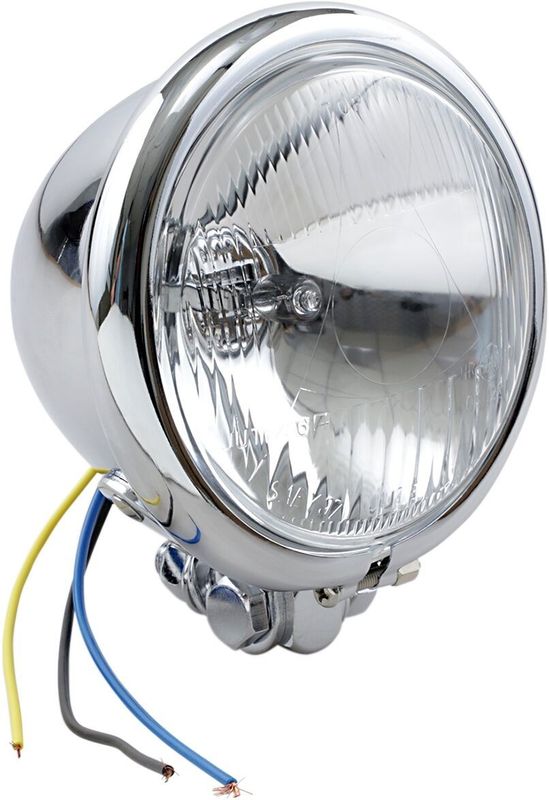 Extraljus Drag Specialties Early-style 4-1/2" 4.5 krom