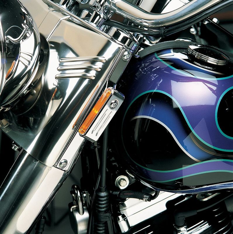Fästen Drag Specialties Marker Light krom Softail 87-13