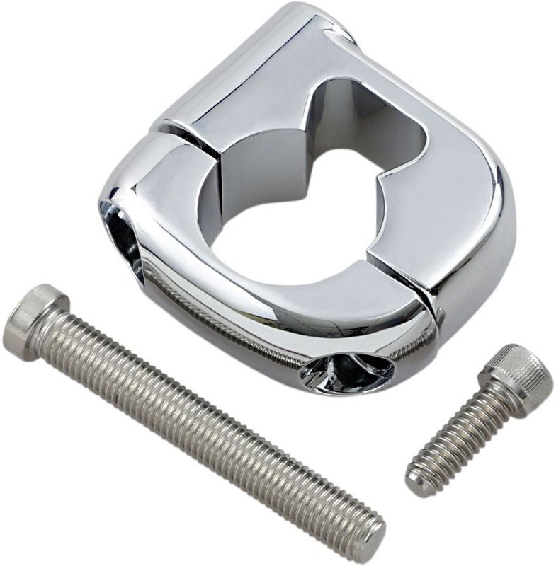 Klammer blinkersfäste Chris Products krom XL Sportster 82-87