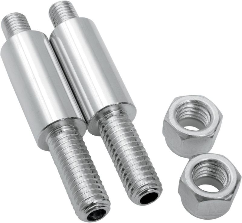 Skruv blinkersfäste Chris Products 1-1/4" krom lång (2-pack)