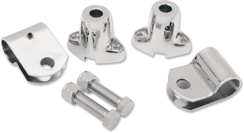 Fäste Drag Specialties Turn krom H-D 63-66