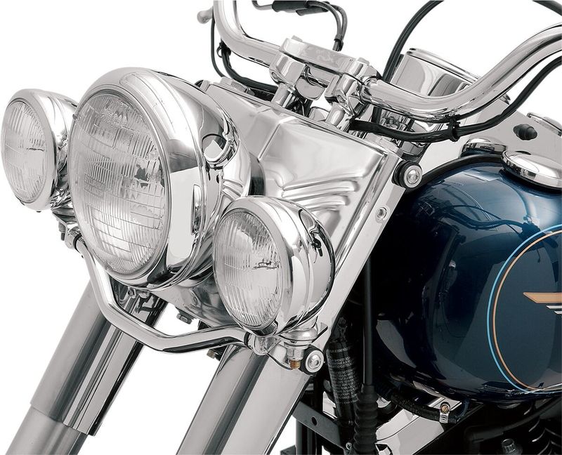 Styre extraljus Drag Specialties krom Softail 87-99