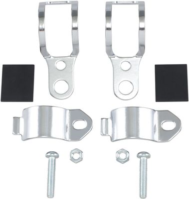 Fästen positionsljus Drag Specialties Fork-Mount krom