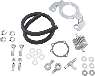 Vevhusventilation Drag Specialties kolfiber H-D 93-15