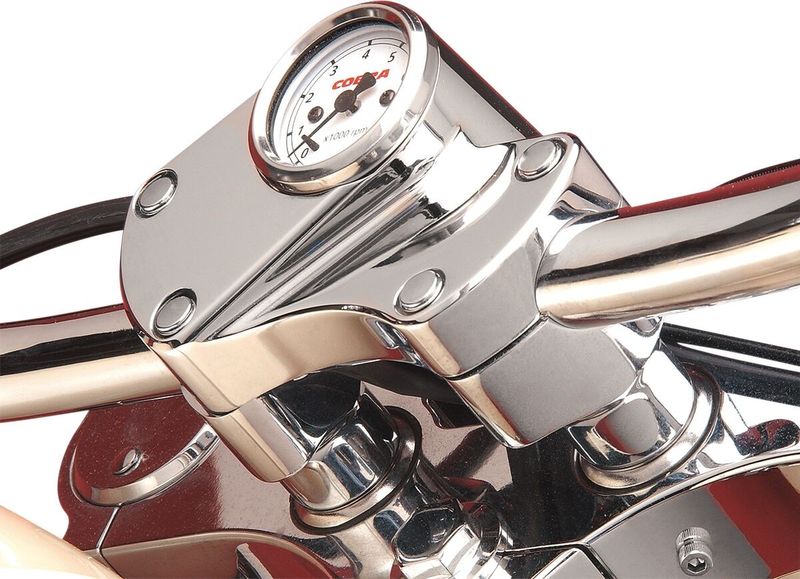 Risers Drag Specialties Buffalo 1.5 billet aluminium krom