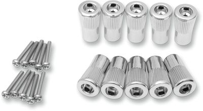 Återställningsknappar hastighetsmätare Drag Specialties Touring 05-06 (10-pack)