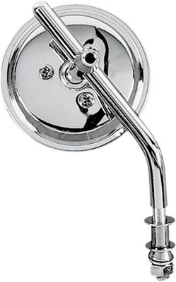 Spegel Drag Specialties 3 rund krom justerbar