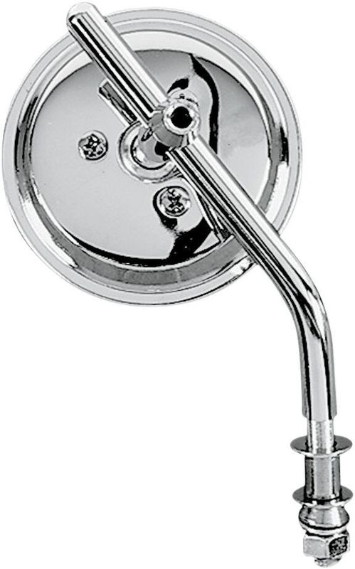 Spegel Drag Specialties 3 rund krom justerbar