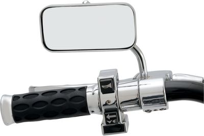 Spegel Drag Specialties Rectangular krom