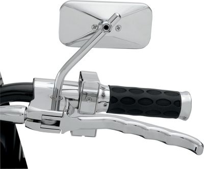 Spegel Drag Specialties Rectangular krom
