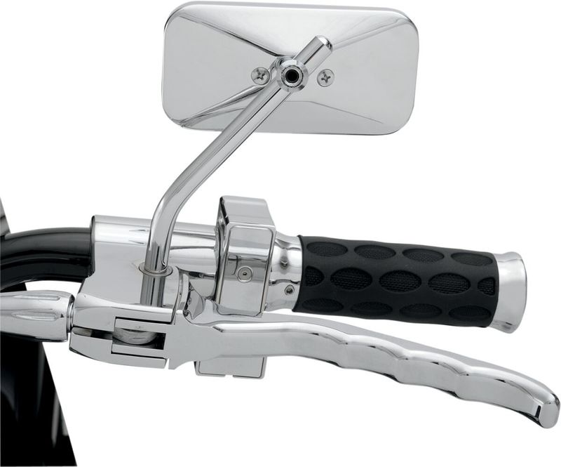 Spegel Drag Specialties Rectangular krom