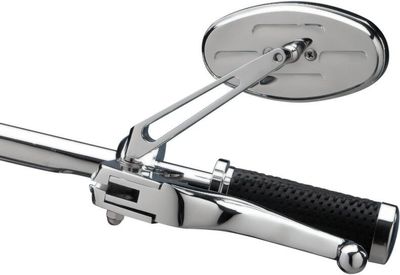 Spegel Drag Specialties I Softail 22-23, Touring 22 krom