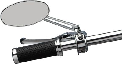 Spegel Drag Specialties II Softail 22-23, Touring 22 krom