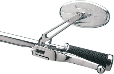 Spegel Drag Specialties I Softail 22-23, Touring 22 blå/krom