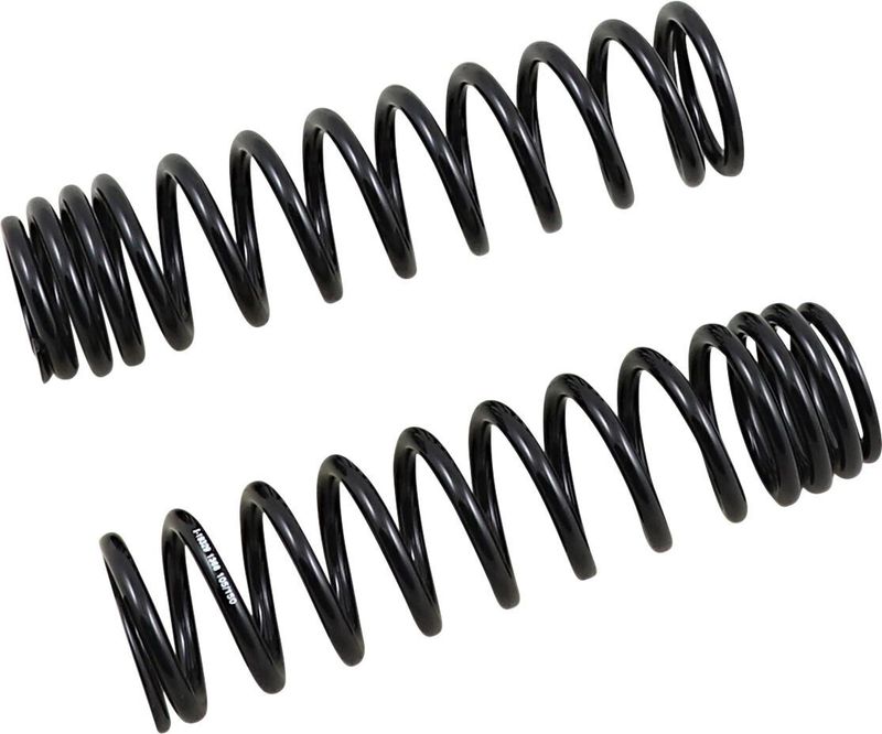 Fjädrar stötdämpare Progressive Suspension 12 412 Psi 105/150 dubbel svart