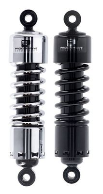 Stötdämpare Progressive Suspension PS 412 13.5 kraftig svart Dyna 91-17