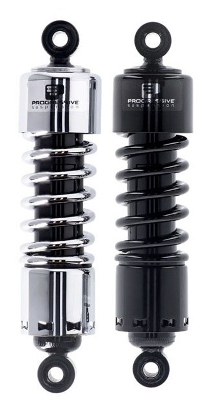 Stötdämpare Progressive Suspension PS 412 13.5 kraftig svart Dyna 91-17
